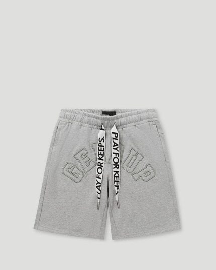 Geedup PFK Laced Zip Shorts Grey